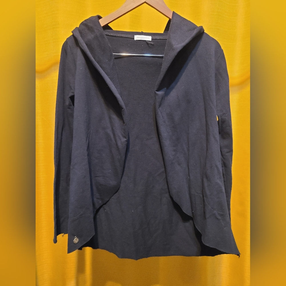 Makadamia Hooded Cardigan - OSFA that fits Size M